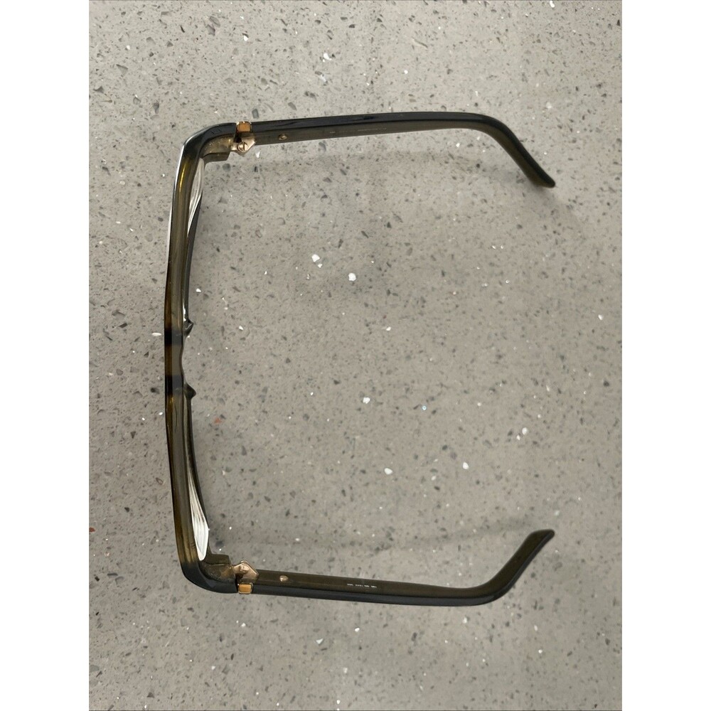 Gucci GG 1444 988 Brown Rectangular Eyeglasses Frames ONLY 130 Full Rim Italy - Picture 2 of 15